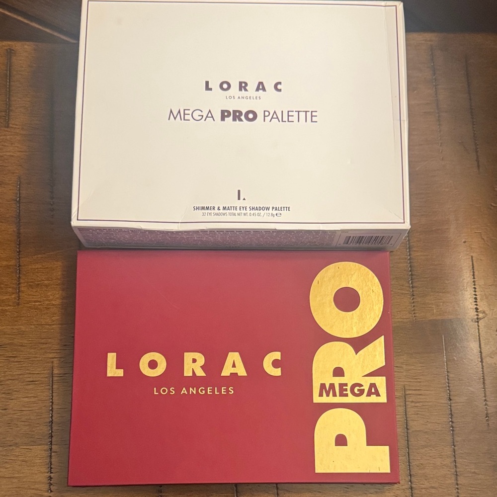 LORAC Mega Pro Palette — Red & Gold Cover